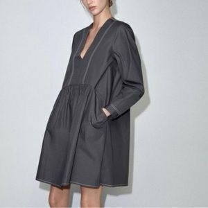 🆕Zara Grey Dory Dress Size US XS